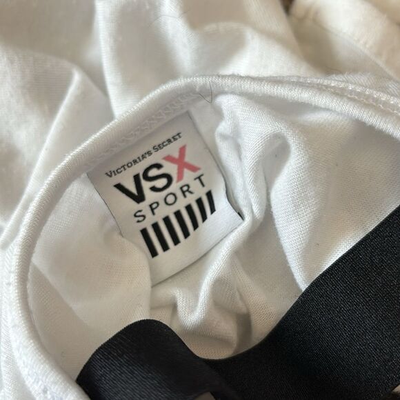 Victoria’s Secret | Women’s Sport White Strappy Tank Top Sleeveless Shirt - Picture 9 of 10